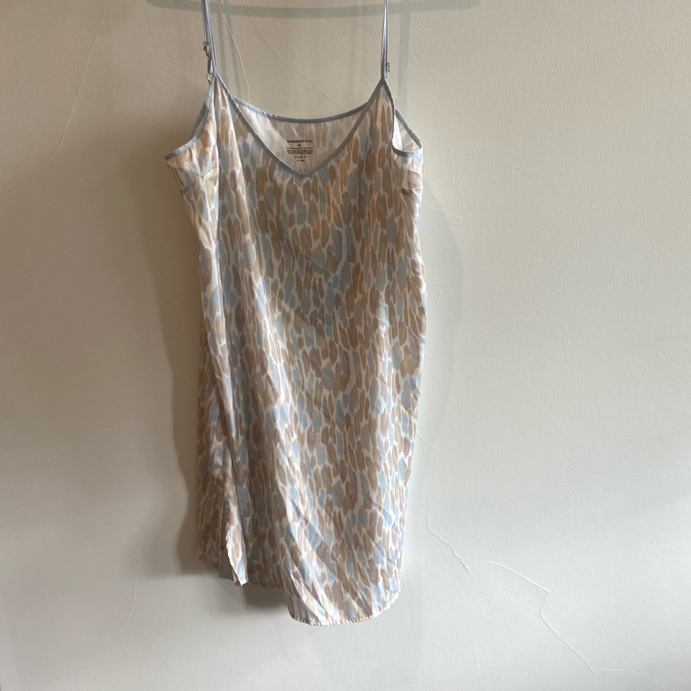Silk night gown